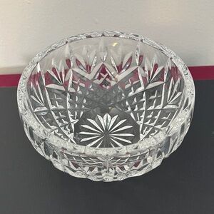 Waterford Crystal Lismore Elegant Quiet Luxury Irish Bowl Candy Nut Dish 5''